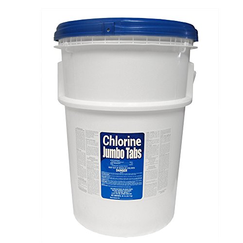 50 lbs Bucket 3 Swimming PoolSpa Commercial Grade Stabilized Chlorine Tablets