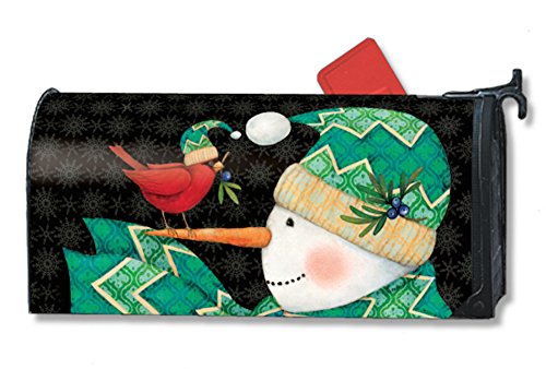 MailWraps Chevreon Snowman Mailbox Cover 01016