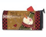 Mailwraps Country Snowman Mailbox Cover 06351