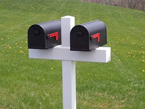 Cook Products Handy Double Mailbox Post