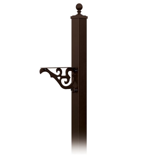 Salsbury Industries 4845brz Decorative Mailbox Post Victorian In-ground Mounted Bronze