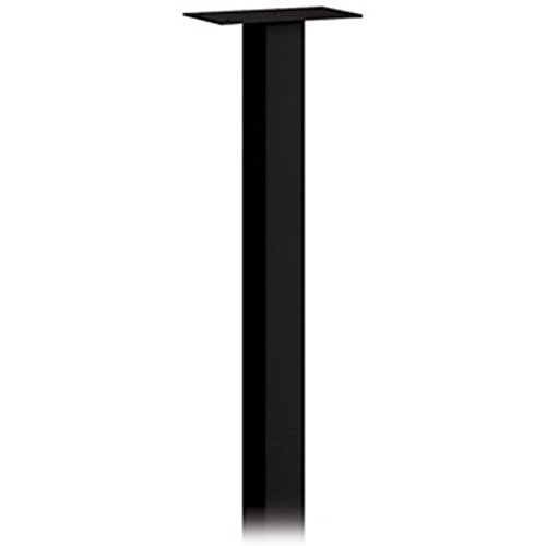 Salsbury Industries 4895blk Standard  In Ground Mounted Mailbox Post Black