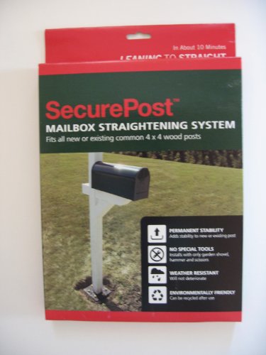 Securepost Mailbox Straightening And Installation System For 4x4 Posts