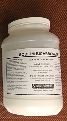 Alkalinity Increaser For Swimming Pool Or Spa 9 Lb Container Sodium Bicarbonate po455k5u 7rk-b281804