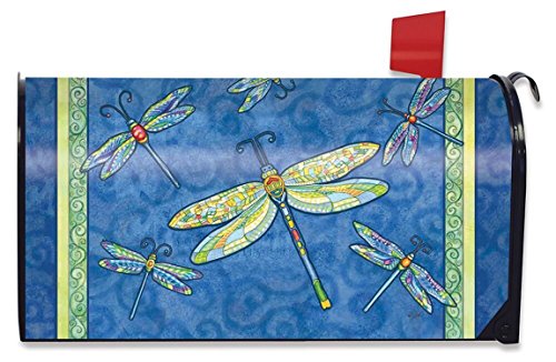 Dragonfly Flight Spring Mailbox Cover Dragonflies Standard Briarwood Lane