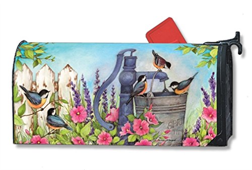 MailWraps Birds of Spring Mailbox Cover 01336