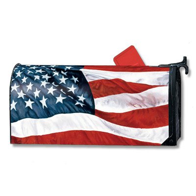Stars And Stripes 4th Of July Magnet Mailbox Cover