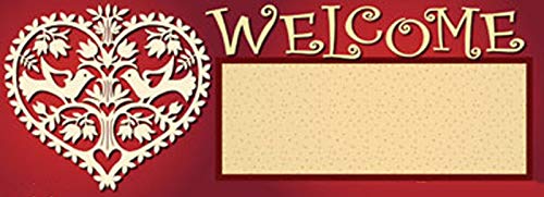 Party Supplies Hearts of Love Valentines Day MailboxDoor Magnet tkflags
