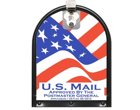 applicables - American Flag Magnetic Mailbox Door Cover
