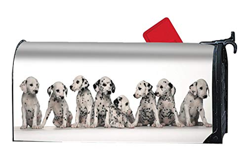 yyoungsell Mailbox Covers Magnetic Animal Dalmatian Dogs Fairy Door