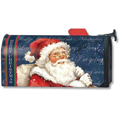 1111 - Mailwraps Waiting For Santa Mailbox Cover 01111