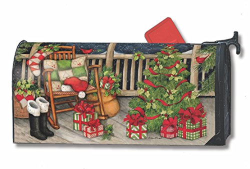 Mailwraps Santas Porch Mailwrap Mailbox Cover 01392