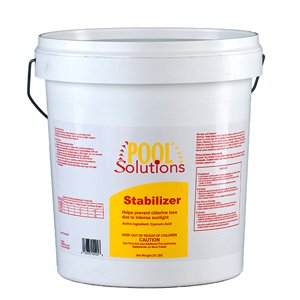 New Pool Solutions Stabilizer Cyanuric Acid Swimming Poolspa P17025de 25-lbs