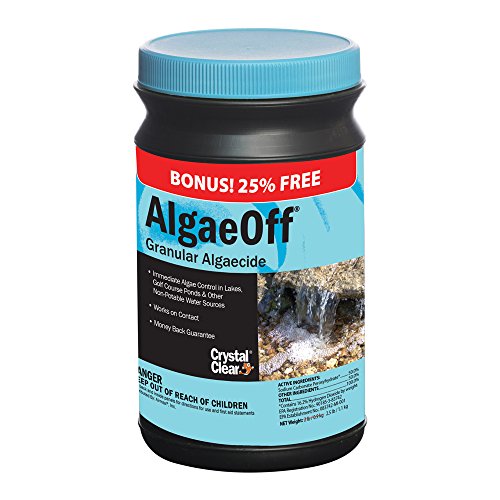 CrystalClear AlgaeOff California String Algae Remover 25 lb Jar