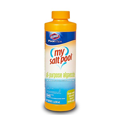 Clorox Pool&Spa 89032CLX My Salt Pool All Purpose Algaecide 1-Quart