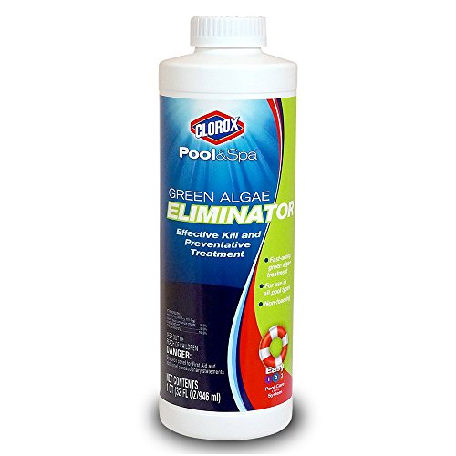 Clorox Pool&spa 42032clx Green Algae Eliminator, 1-quart