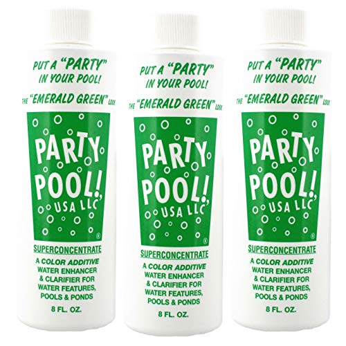 3 PACK - Party Pool Color Additive Green Lagoon 47016-00008