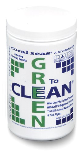 Coral Seas CS-1060 Green to Clean Pool Cleaning Supplies