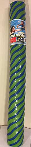 Fluid Aquatics Deluxe Pool Noodle New 2 Tone Color Blue and Green