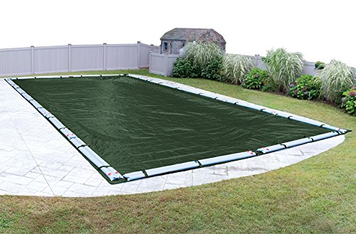 Pool Mate 322040R-PM Heavy-Duty Winter In-Ground Pool Cover 20 x 40-ft Grass Green