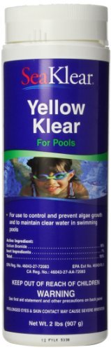 Seaklear Yellow Klear Algae Treatment Solution 2-pound Outdoor Home Garden Supply Maintenance