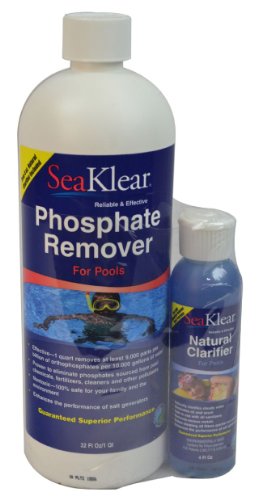 Seaklear 1040105 Phosphate Remover For Pools, 1 Pint