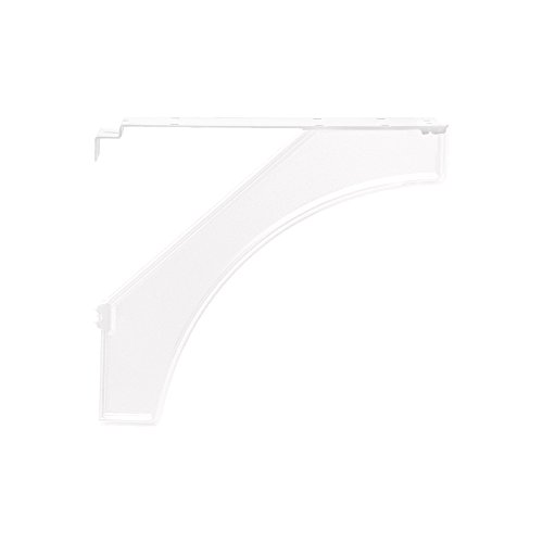 Salsbury Industries 4837WHT Arm Kit Replacement for Decorative Mailbox Post Designer White