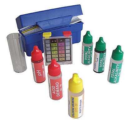 5-Way Swimming PoolSpa Water Chemical Test Kit