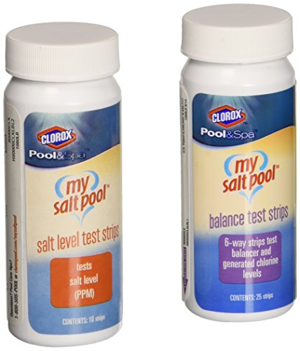 Clorox Pool&Spa 80000CLX My Salt Pool Saltwater Test Strips