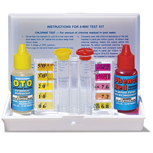 Poolmaster 22240 3-way Test Kit With Case - Basic Collection