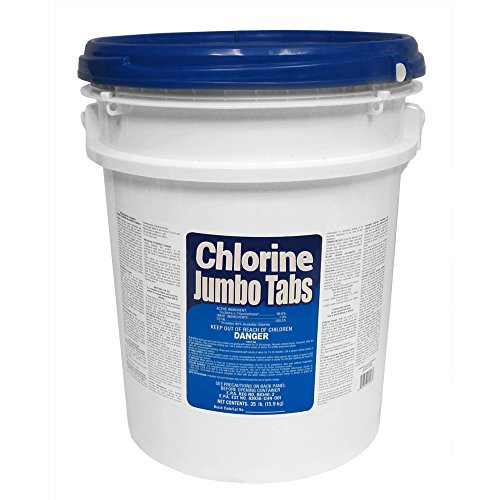35 lb Bucket 3 Chlorine Tablets Tabs Swimming Pool Sanitizer 99 Tri-Chlor
