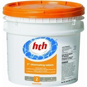 Hth Chlorine Tabs Dual Action 245 Lbs 3quot