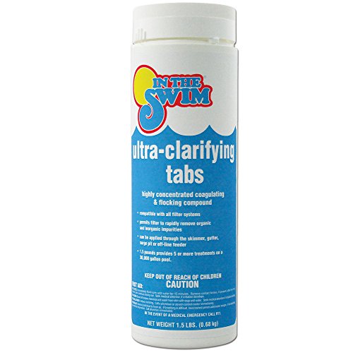 In The Swim Ultra Clarifying Tablets Pool Water Clarifier - 15 lbs