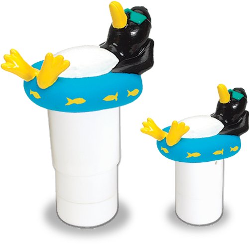 Hydro Tools 87281 Large Capacity Floating Penguin Pool Chemical Dispenser