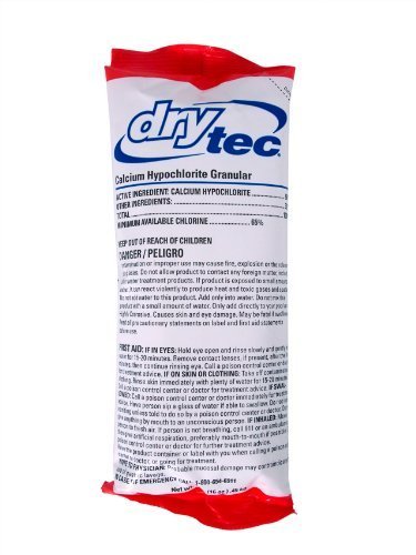 Drytec 1-1901 Calcium Hypochlorite Chlorinating Shock Treatment For Swimming Pools 1-pound By Drytec