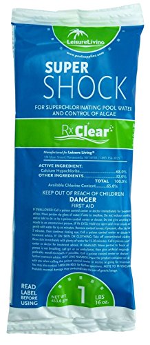 New Swimming Pool 68 Calcium Hypochlorite Super Chlorine Shock 12 X 1 Lb Bags