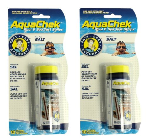 2 New Aquachek 561140a Swimming Pool Spa White Salt Titrators Test Kit Strips