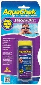 Aqua Check Shock Swimming Pool Test Strips - 10ct