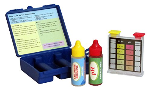 Swimming Pool Water Test Kit For Chlorine Bromine And Ph