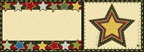 Folk Art Star Art-snaps!® Magnetic Mailbox Art