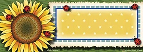 Sunflower Art-snaps!® Magnetic Mailbox Art