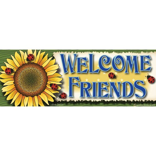 Sunflower Welcome Art-snaps!® Magnetic Mailbox Art