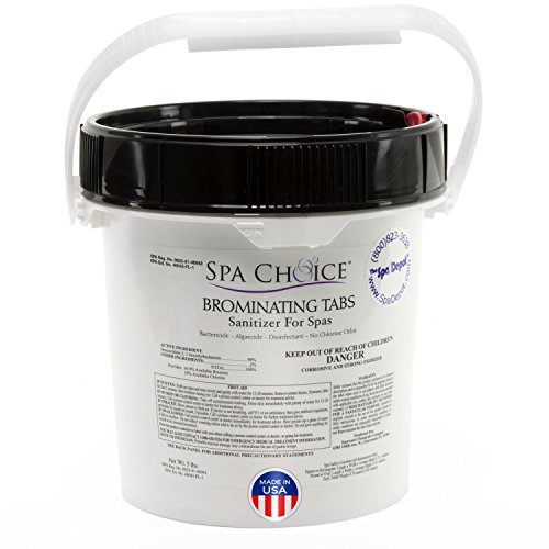 5 lbs Bromine Tablets for Hot Tubs - Spa Choice Brominating Sanitizer Tabs
