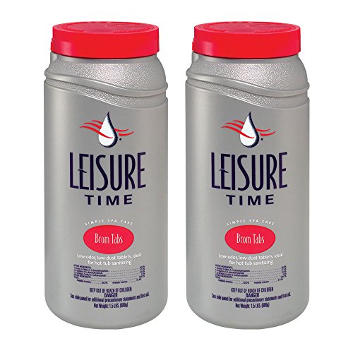 Leisure Time 45425-02 Bromine Tabs 15-Pound 2-Pack
