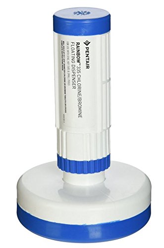 Pentair R171074 335 ChlorineBromine Floating Dispenser Blue and White Discontinued by Manufacturer