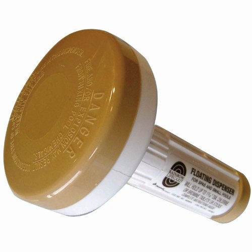 Pentair R171090 335 Chlorinebromine Floating Dispenser Beige And White
