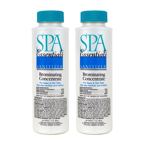 Spa Essentials 32360000-02 Bromine Concentrate for Spas and Hot Tubs 2 Pack 14 oz