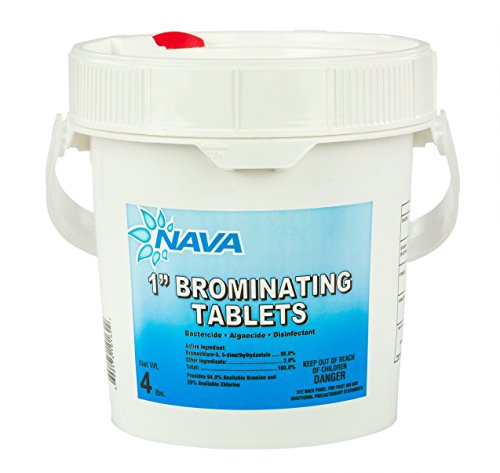 Swimming Pool and Spa Bromine Tablets 4 Lbs