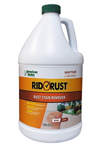 American Hydro Systems 2662 Rid O' Rust Liquid Rust Stain Remover, 1-gallon
