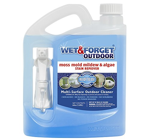 Wet and Forget Outdoor Ready To Use Mildew Stain Remover 64 oz